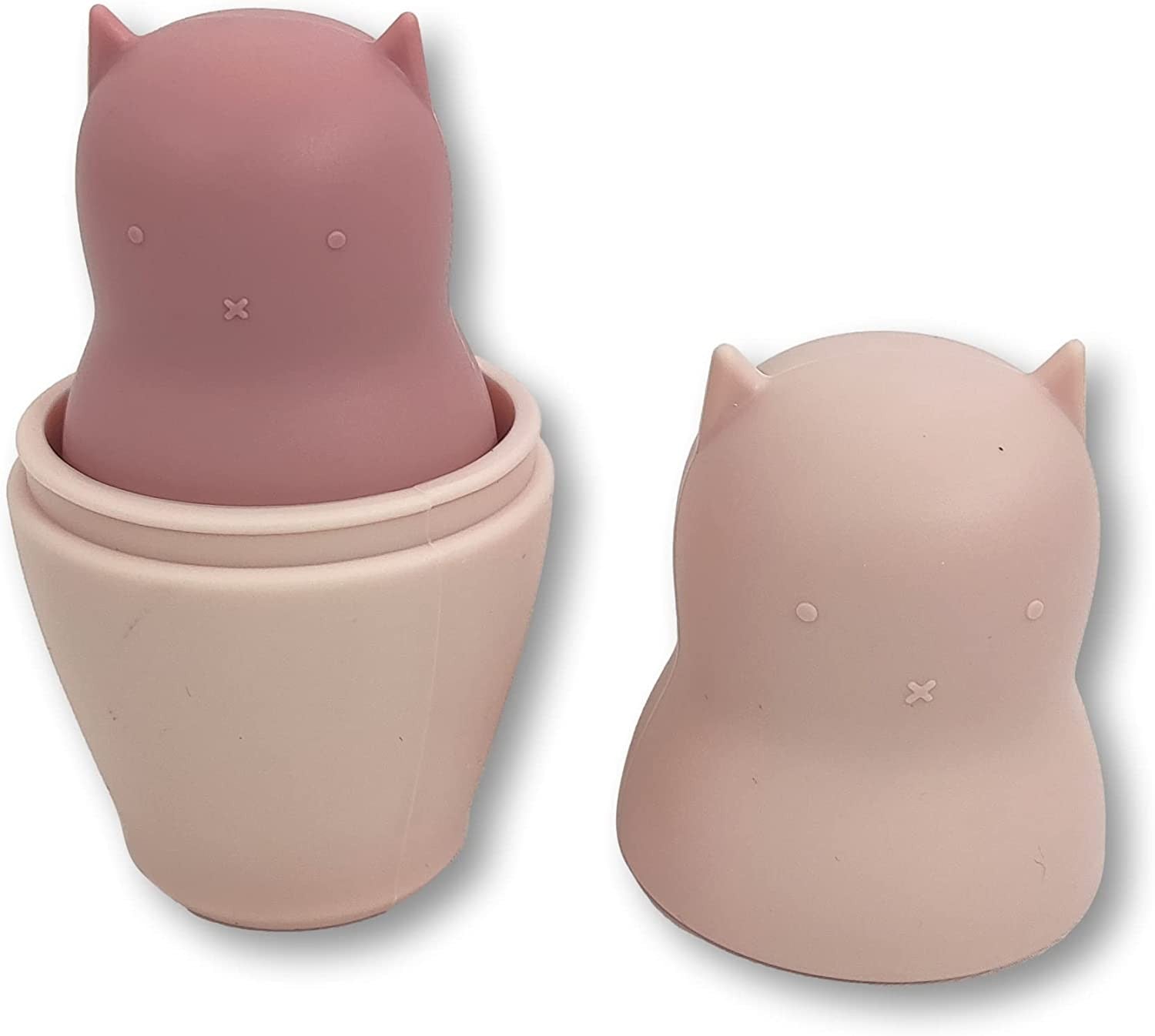 MUÑECAS RUSAS DE SILICONA GATOS COLOR TIERRA - Miwis
