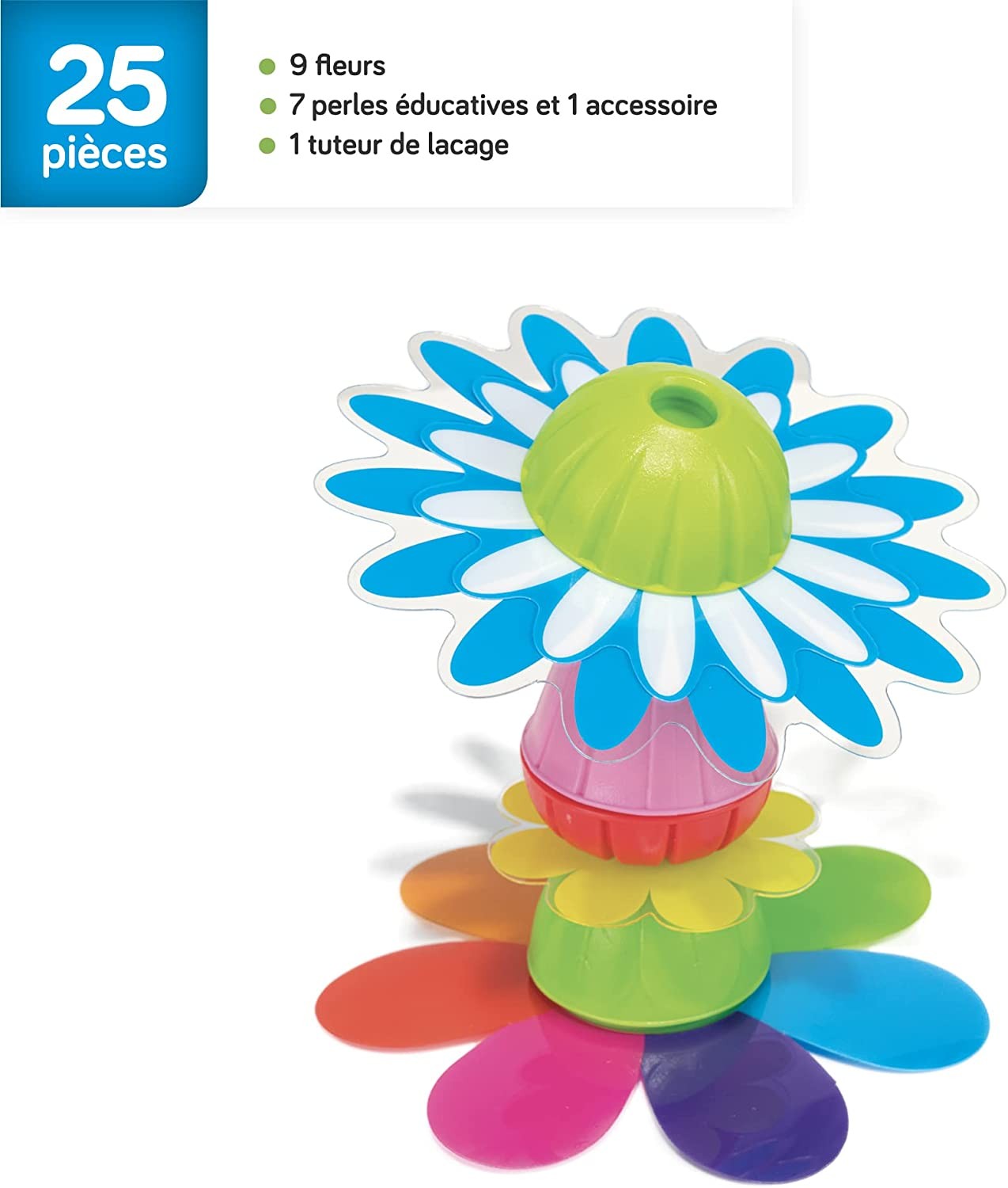 CONJUNTO DE CREACION FLORAL, CUENTAS EDUCATIVAS - Lalaboom