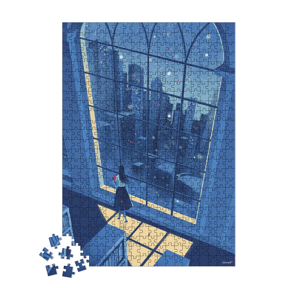 PUZZLE NOCHE AZUL 500 PIEZAS - JANOD