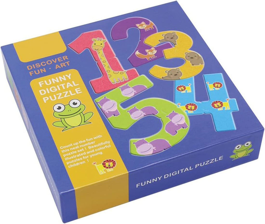FUNNY PUZZLE NUMBERS - Andreu Toys MZM20210420
