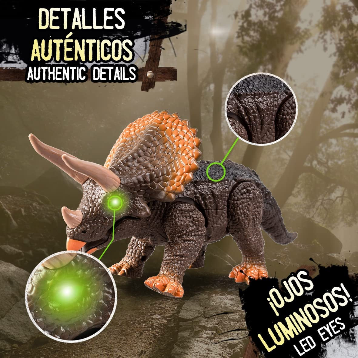 TRICERATOPS RADIO CONTROL Wild Predators - World Brands