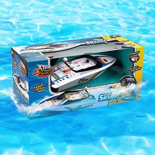 WHITE SHARK Barco Teledirigido - Xtrem Raiders