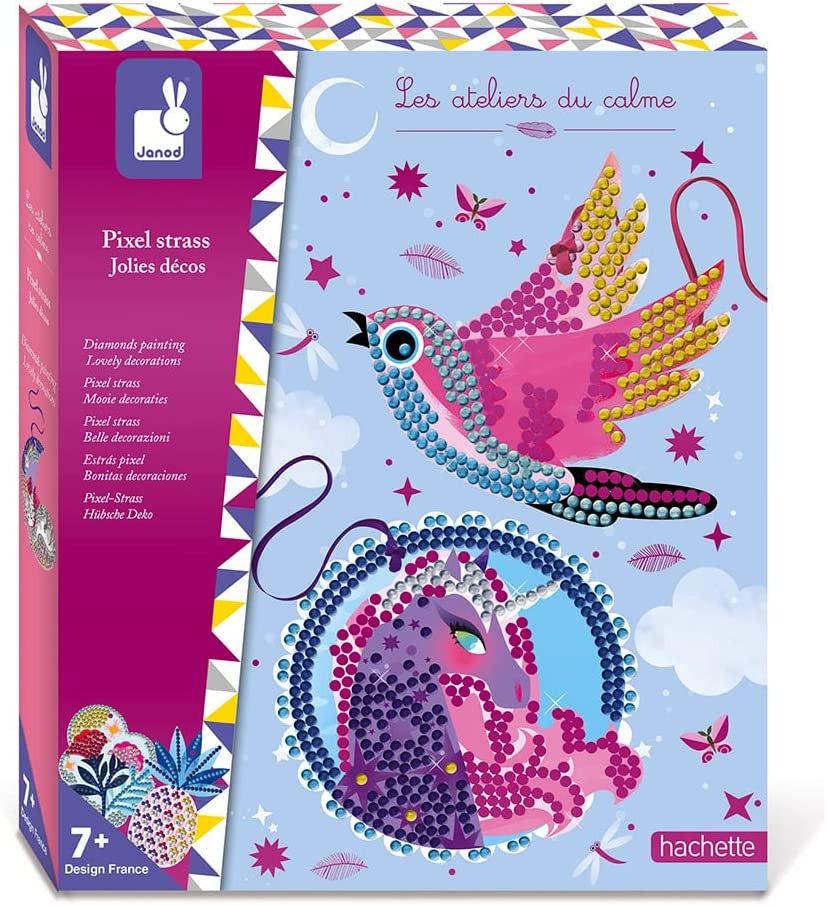 Decoraciones pixel strass talleres tranquilos - janod j07821