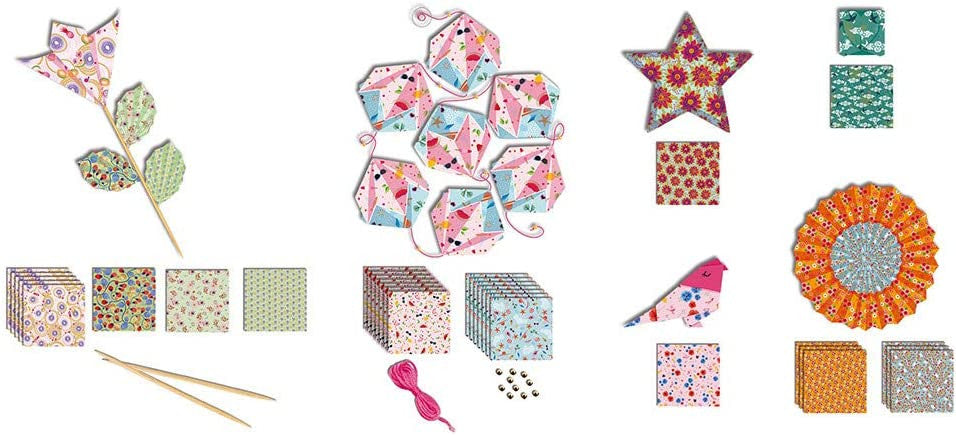 Origami adornos bonitos - janod j07887