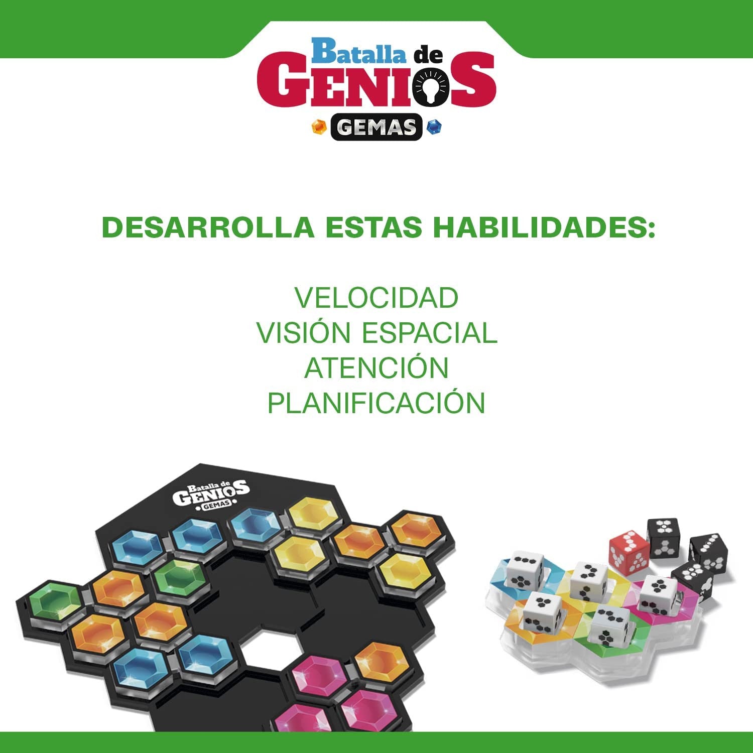 Batalla de genios gema juego de mesa - Ludilo