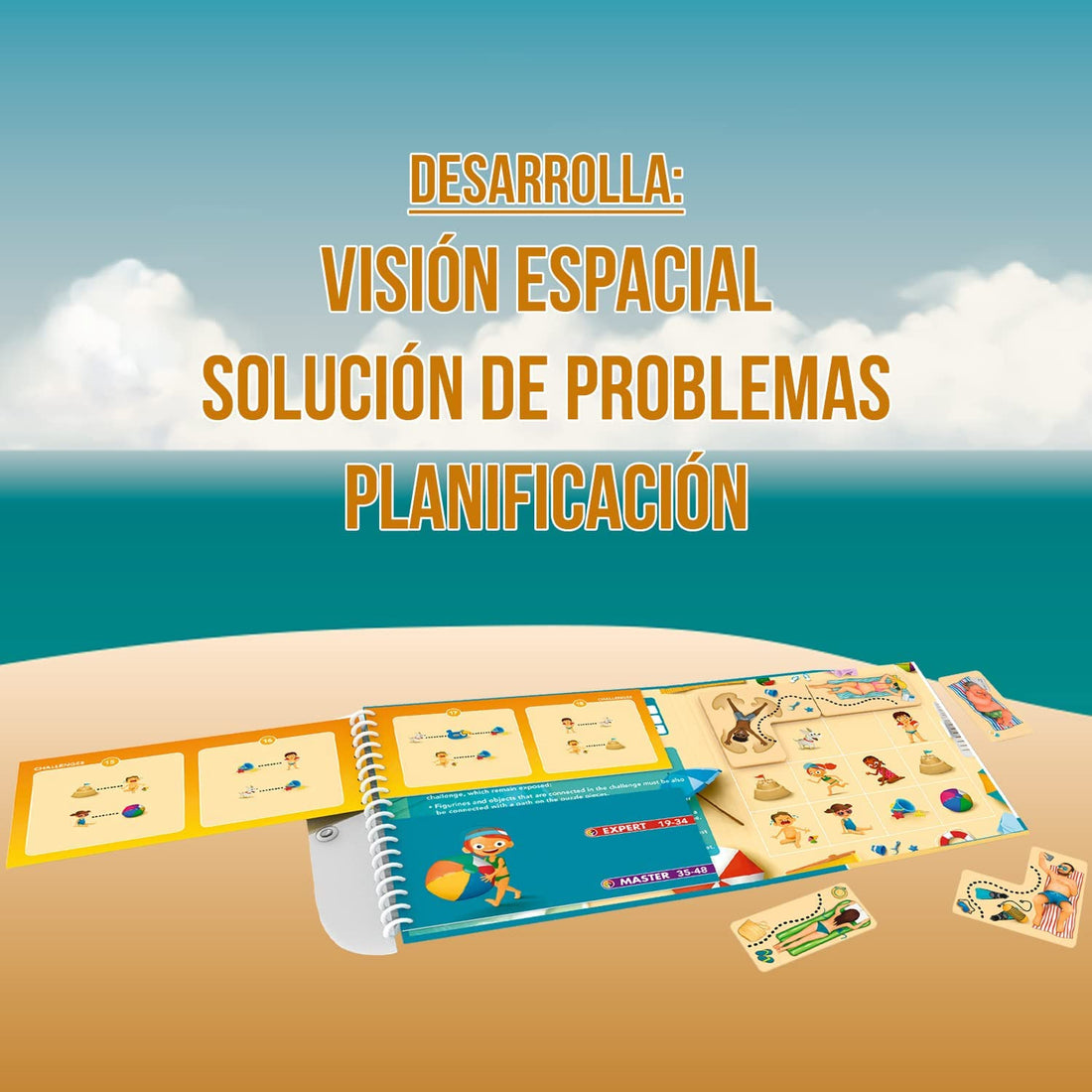Juego magnético puzzle beach - Smart Games