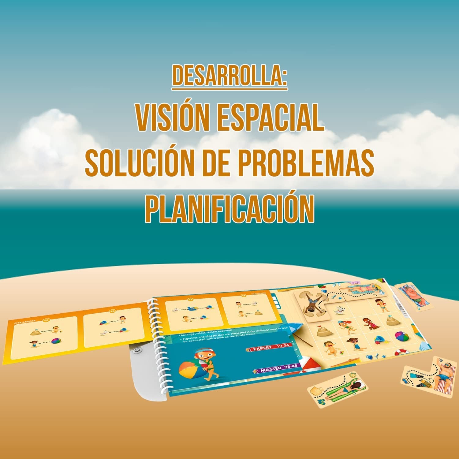 Juego magnético puzzle beach - Smart Games