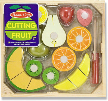 Fruta de madera para cortar - Melissa & Doug