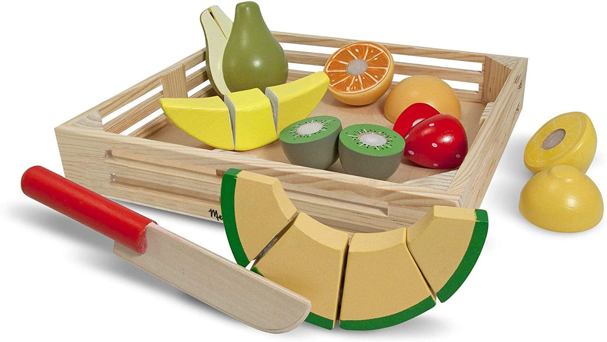 Fruta de madera para cortar - Melissa & Doug