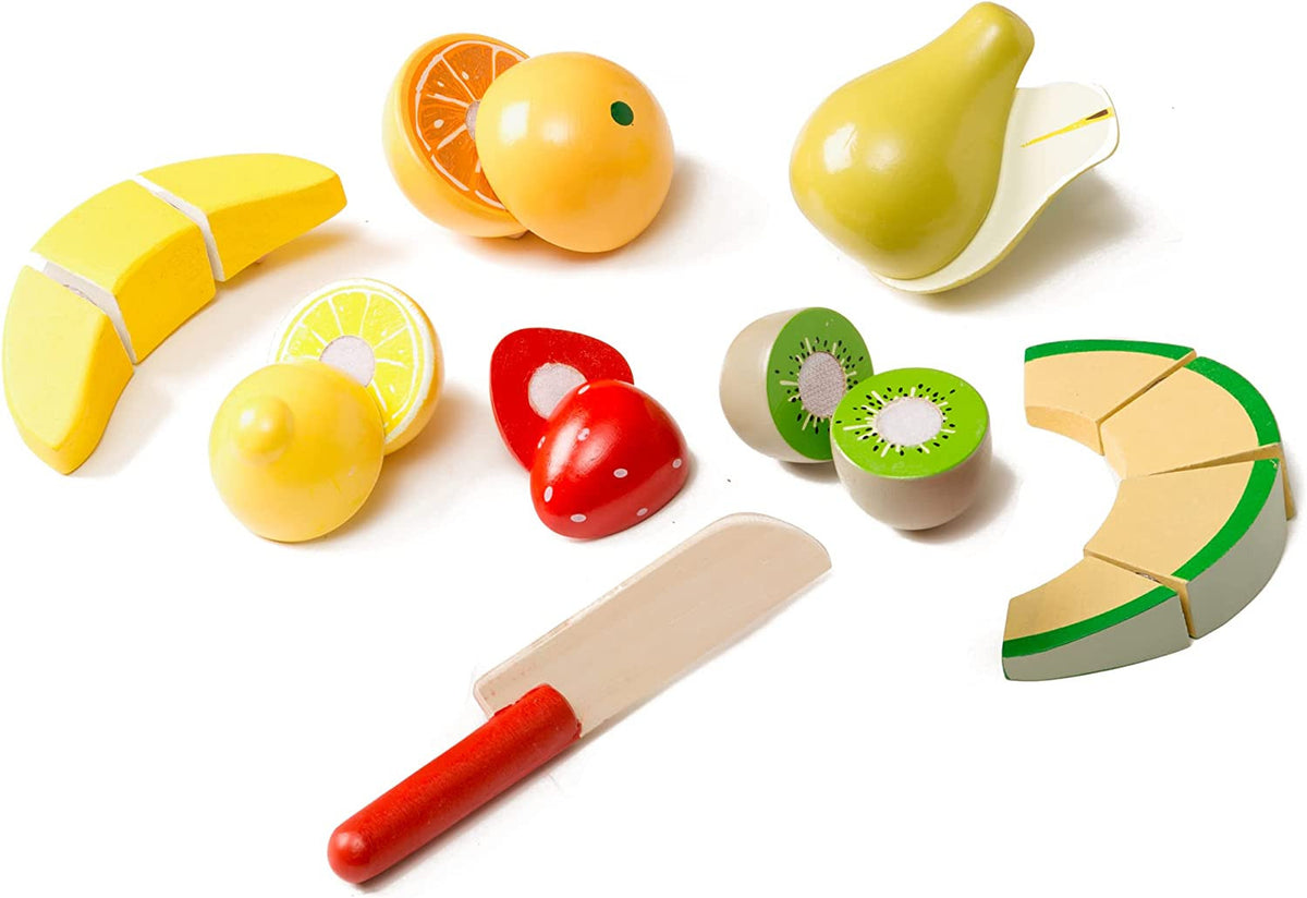 Fruta de madera para cortar - Melissa & Doug