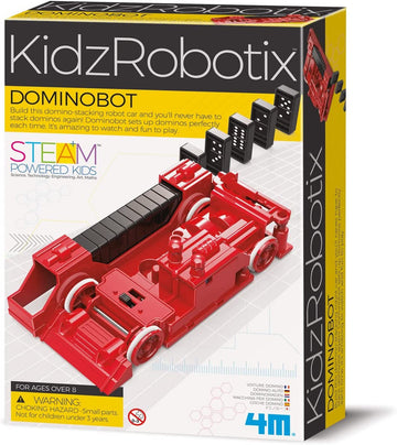 Kidroborix, kit para construir un auto robot - dominobot - 4M