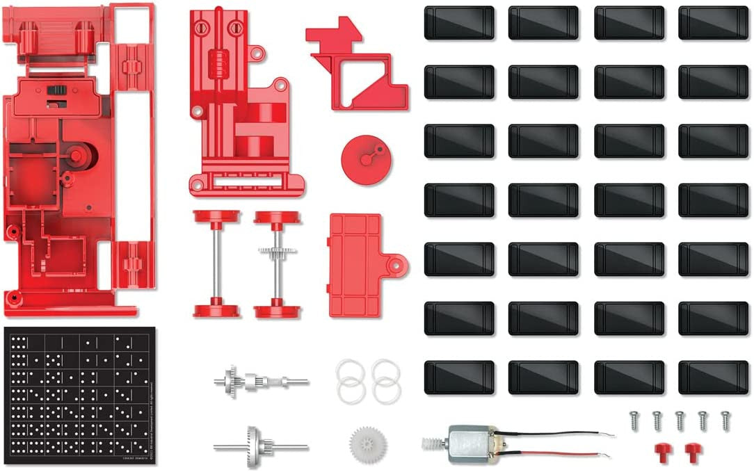 Kidroborix, kit para construir un auto robot - dominobot - 4M