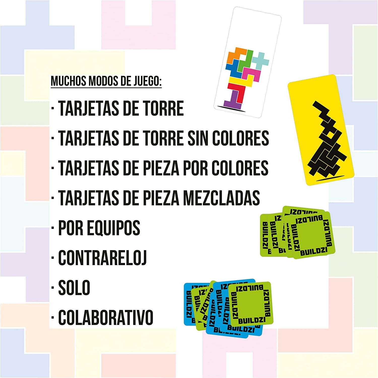 Juego de velocidad buildzi - Ludilo 803065