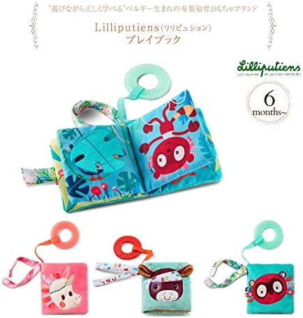 Libro de juegos inspirado en la granja - lilliputiens 83126