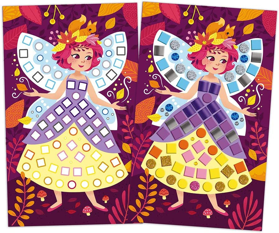 Estuche mosaicos princesas y hadas - janod j07962