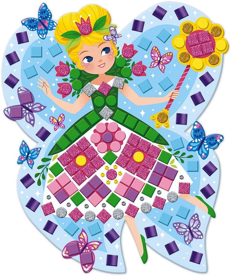Estuche mosaicos princesas y hadas - janod j07962