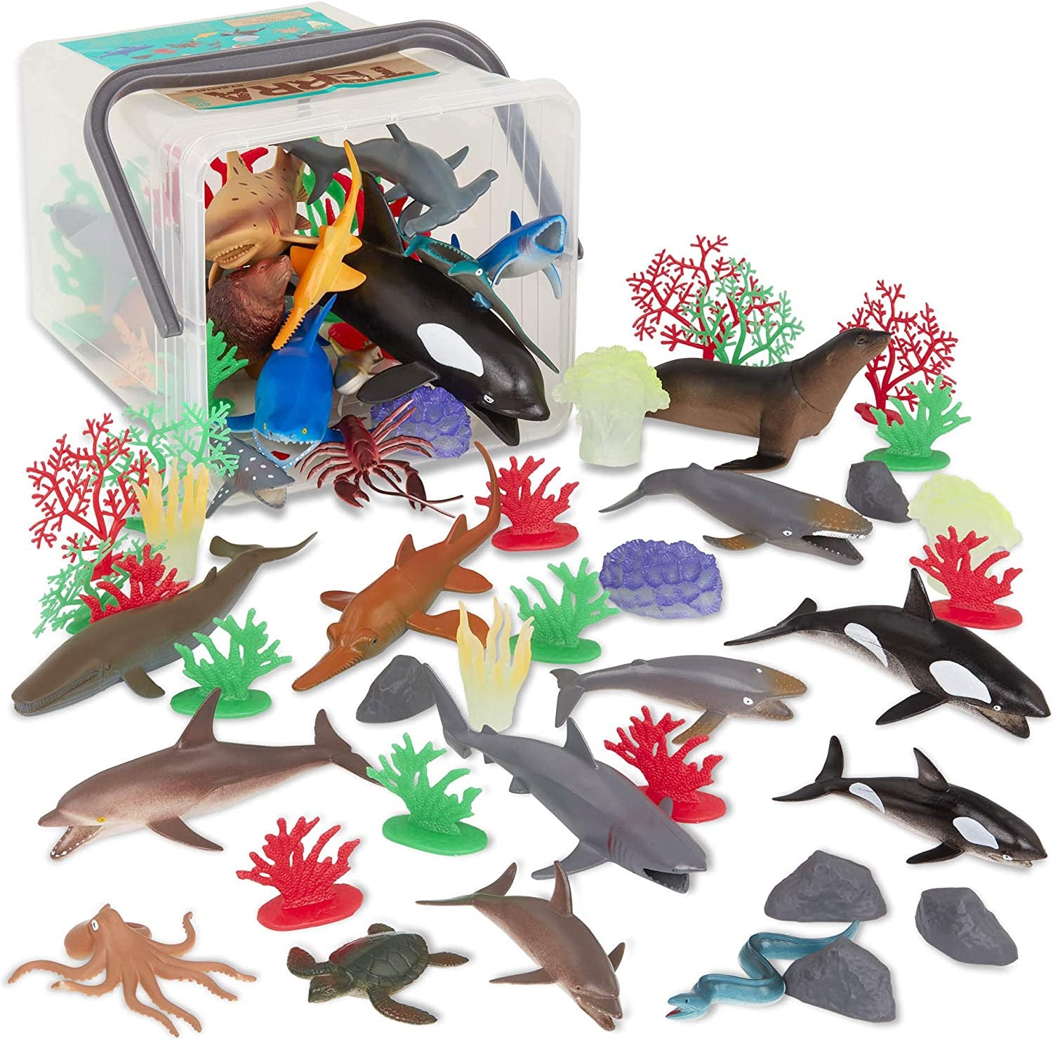 Cubo de animales marinos world - Terra by Battat