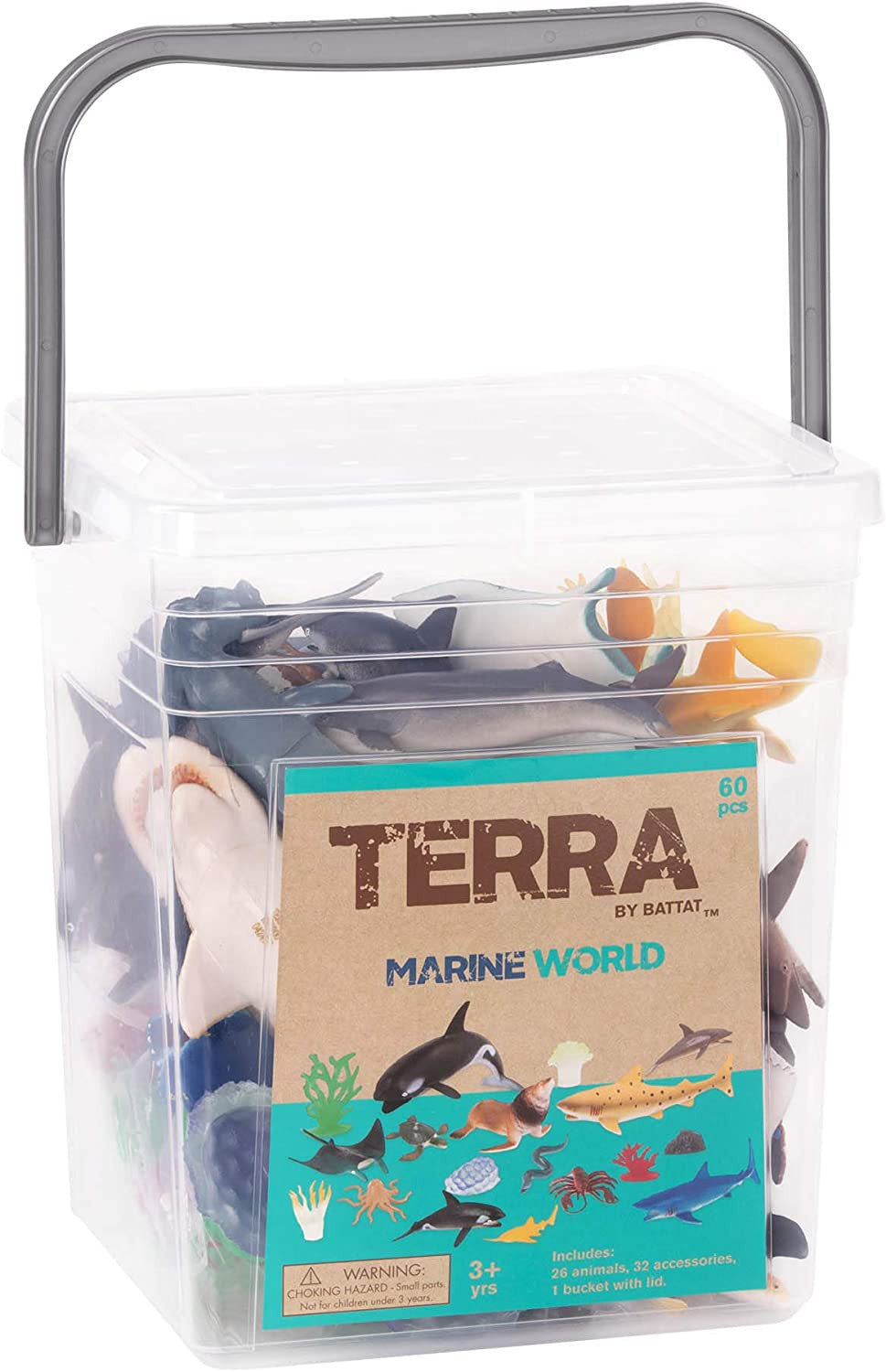 Cubo de animales marinos world - Terra by Battat