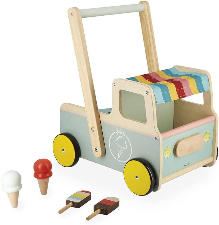 Carrito andador heladería - Janod J08049