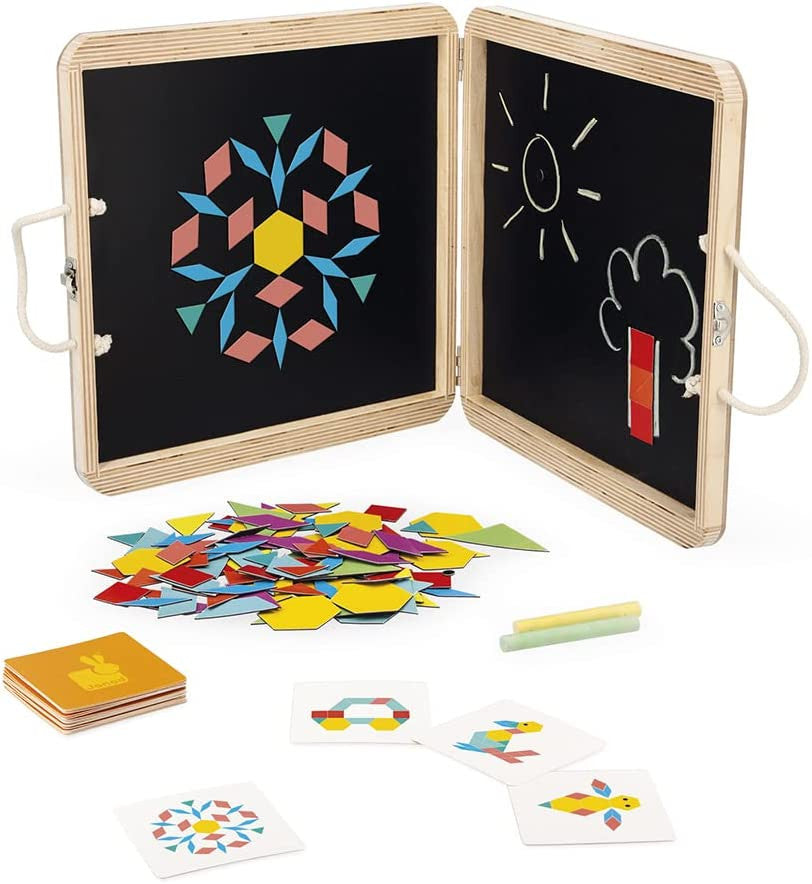 Puzzle magnético geometria - janod j02586