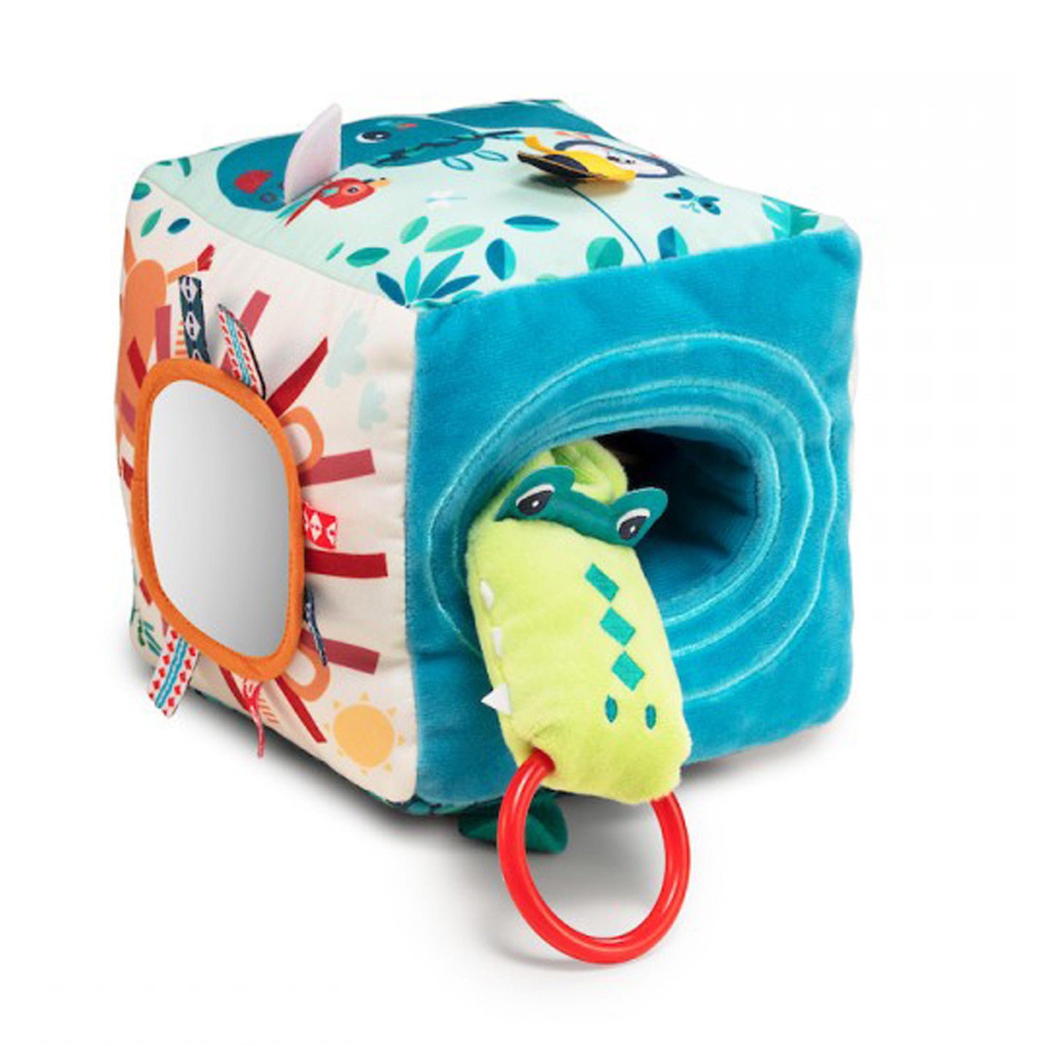 Cubo de actividades con sonido de la jungla - Lilliputiens 83399
