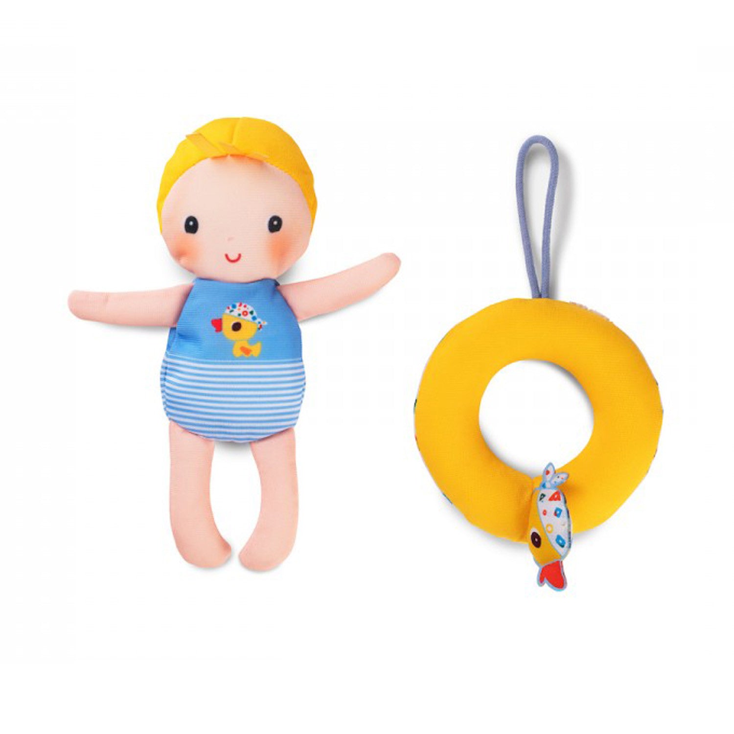 Muñeca de baño pato gaspard - lilliputiens 83423