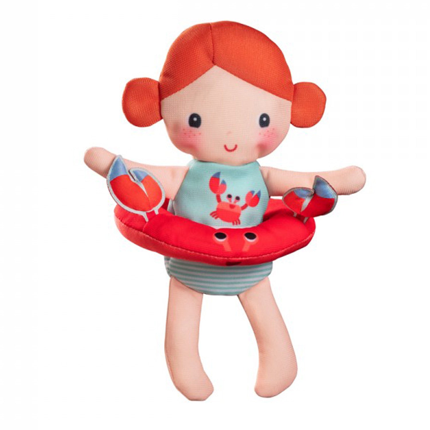 Muñeca de baño cangrejo axelle - lilliputiens 83425