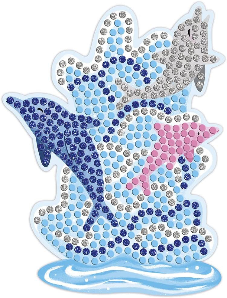 Kit creativo - Estuche mosaicos delfines y sirenas - Janod J07961 Delfines y Sirenas