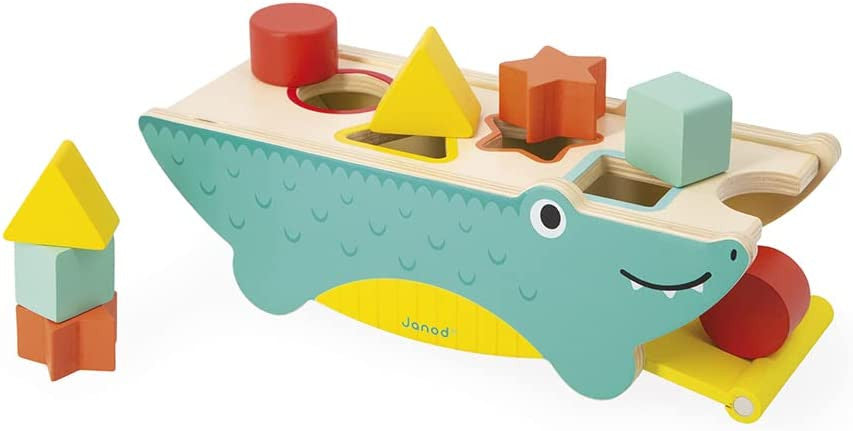 Tropik - cocodrilo de formas - Janod J08267