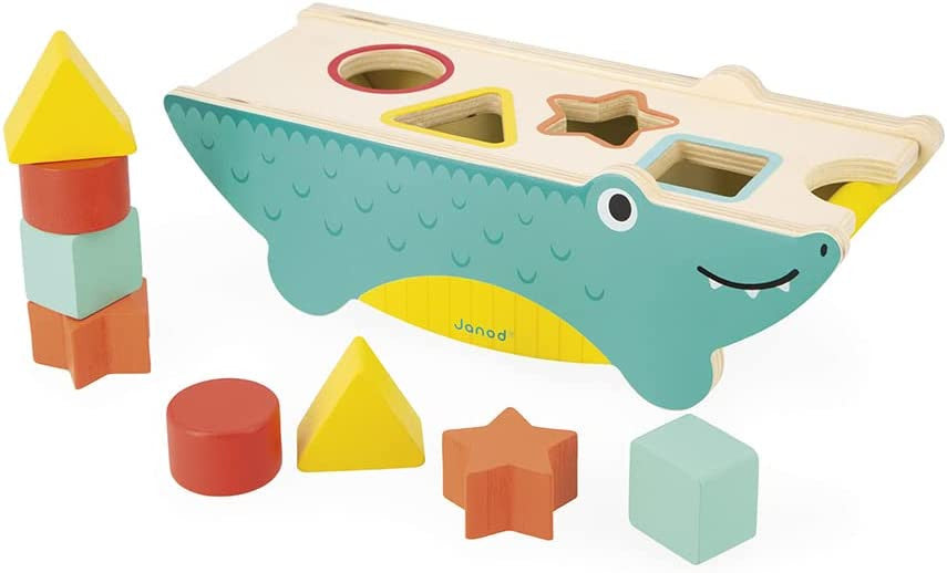 Tropik - cocodrilo de formas - Janod J08267