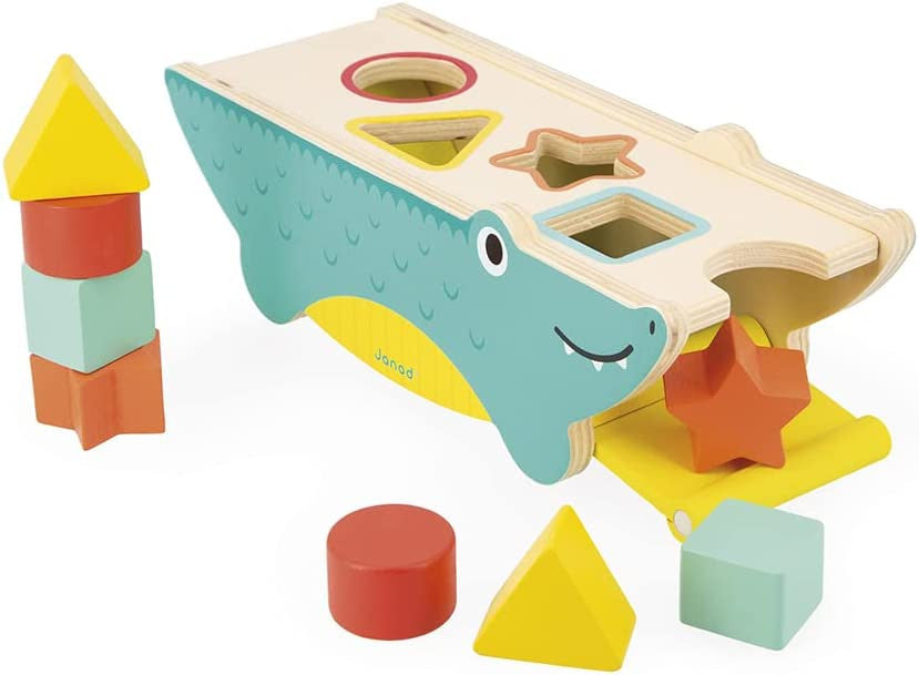 Tropik - cocodrilo de formas - Janod J08267