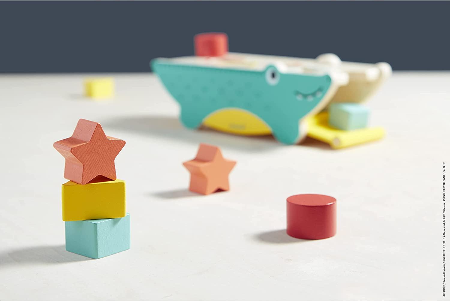 Tropik - cocodrilo de formas - Janod J08267