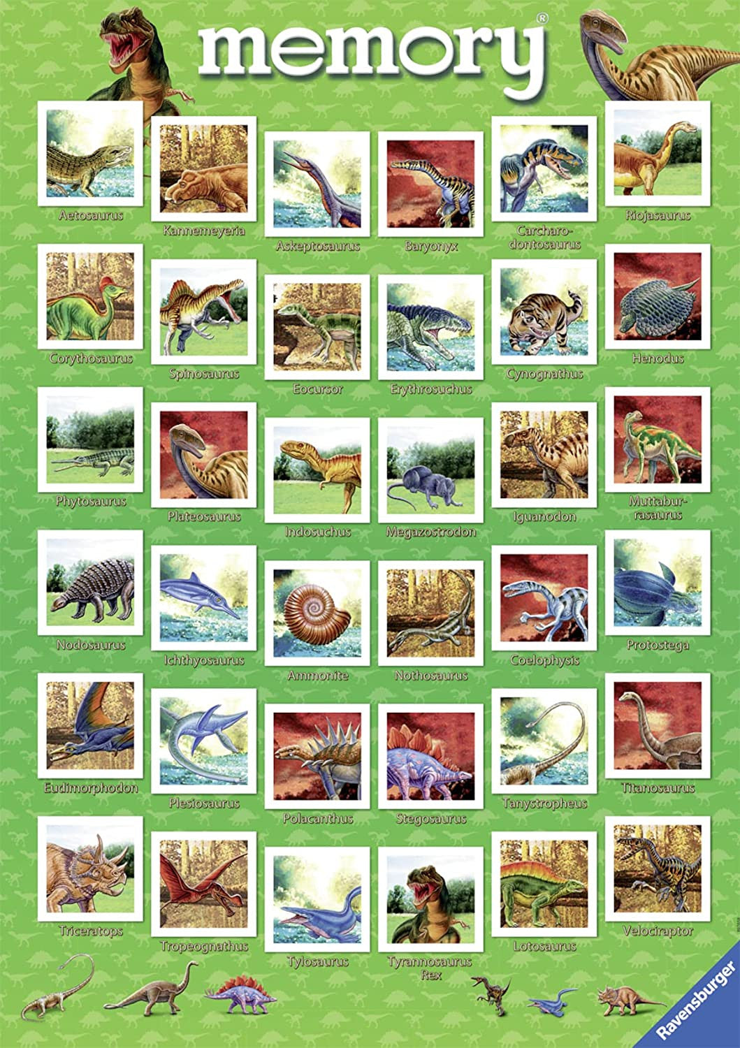 Dinosaurio memory - ravensburger