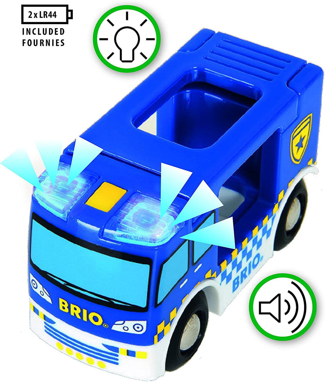 Furgoneta de policia (33825) - Brio