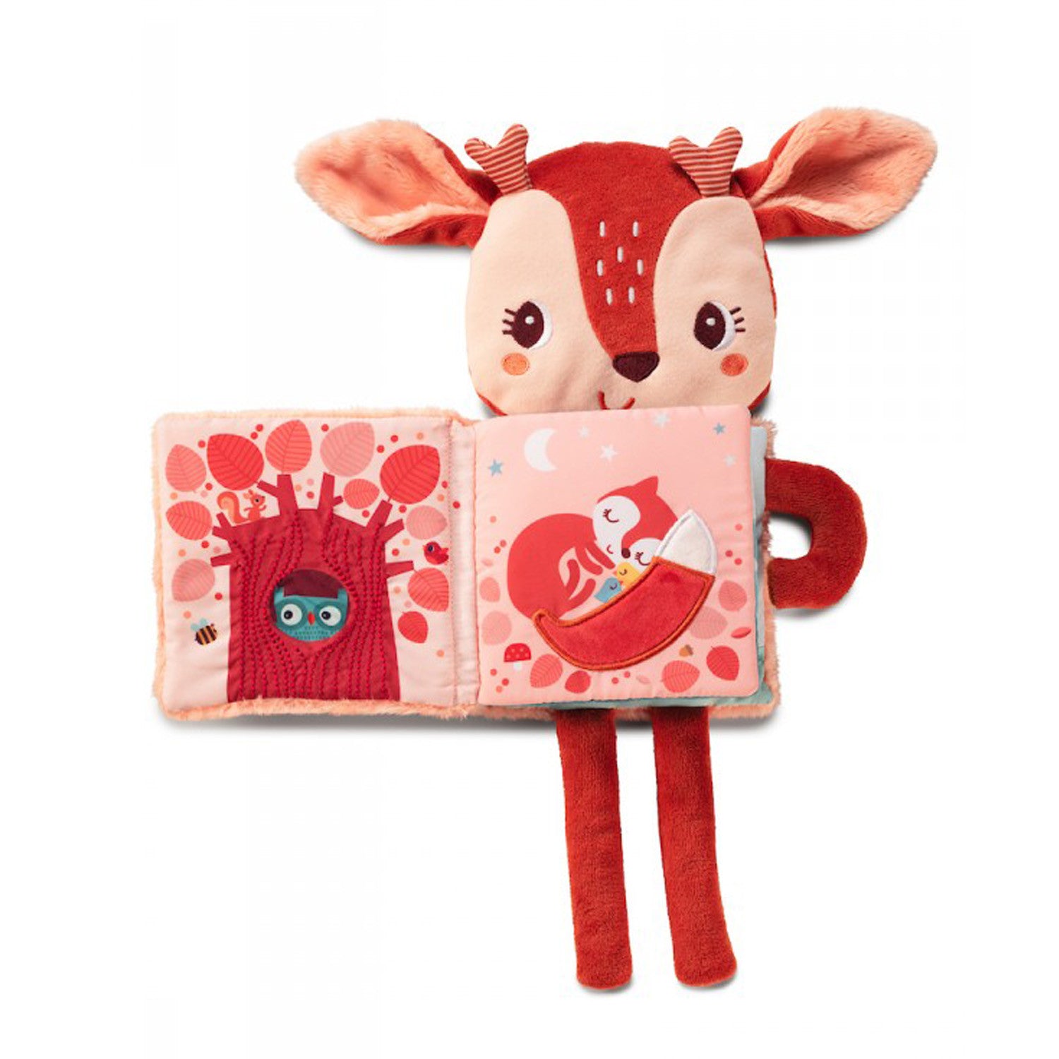Stella doudou con libro - 83420 lilliputiens