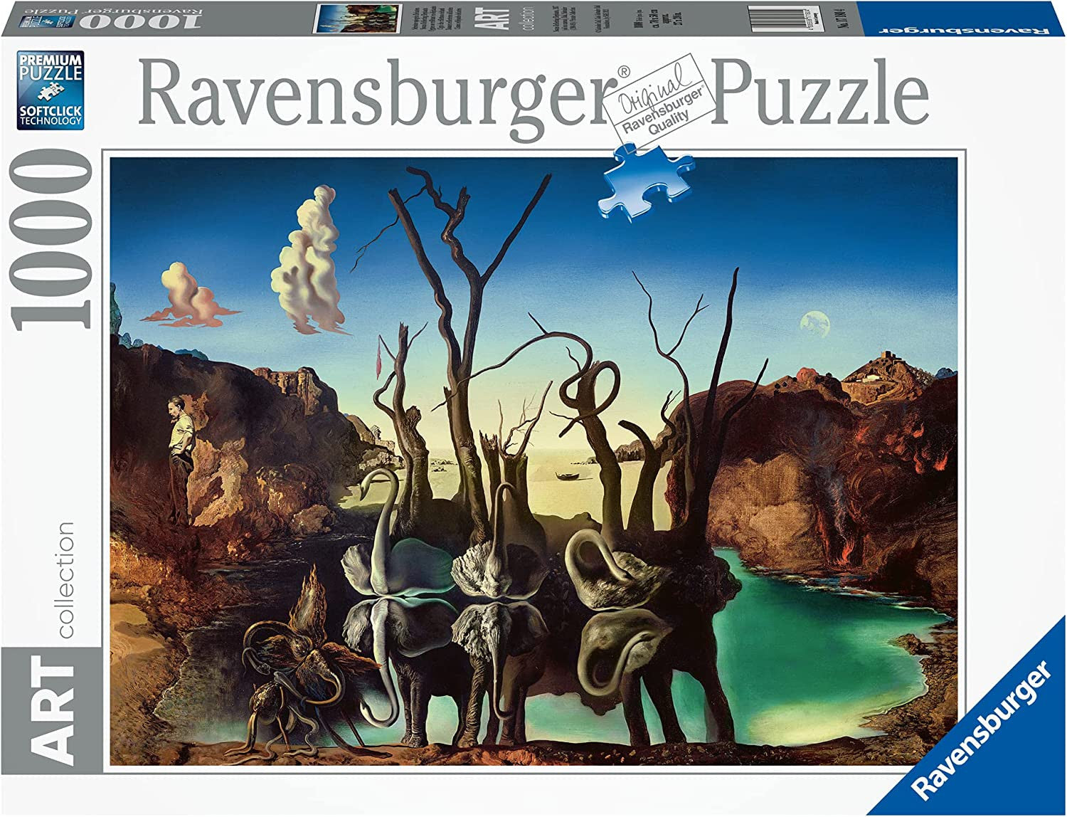 Dali puzzle 1000 pzas - ravensburger 17180