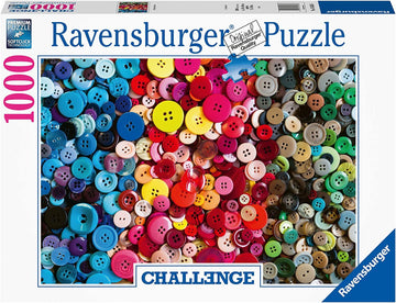 Buttons Collection Challenge Puzzle 1000 Pieces - Ravensburger 16563