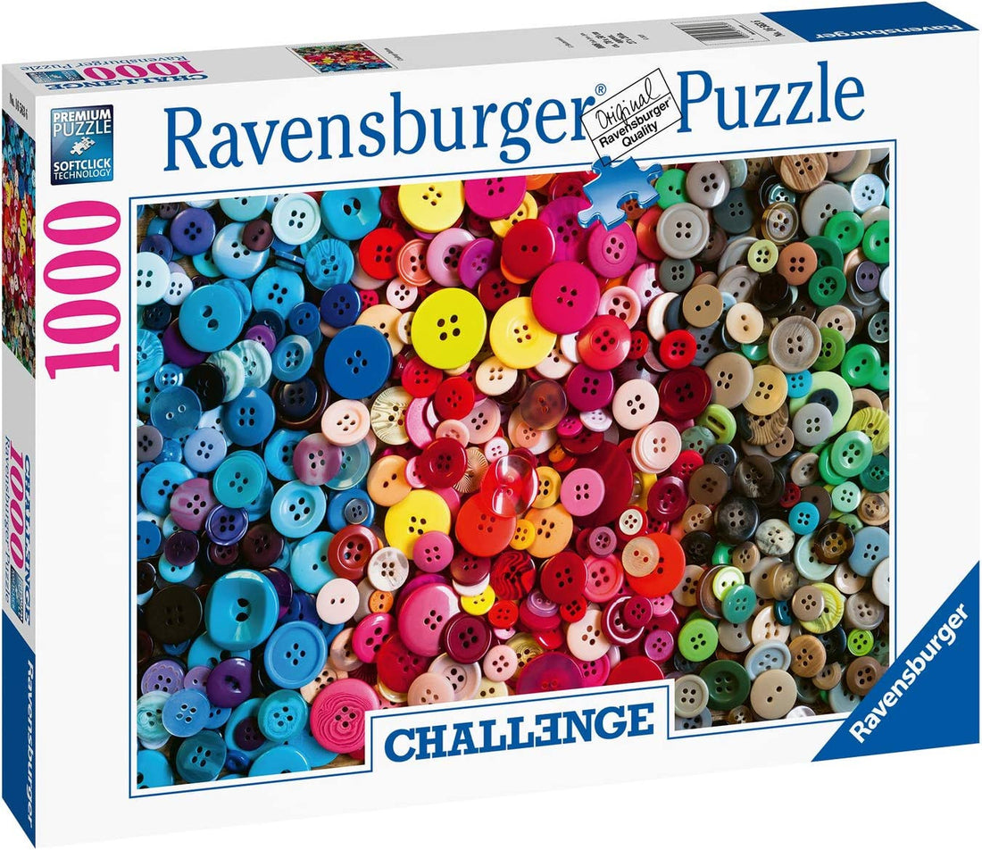 Buttons colección challenge puzzle 1000 Pzas - Ravensburger 16563