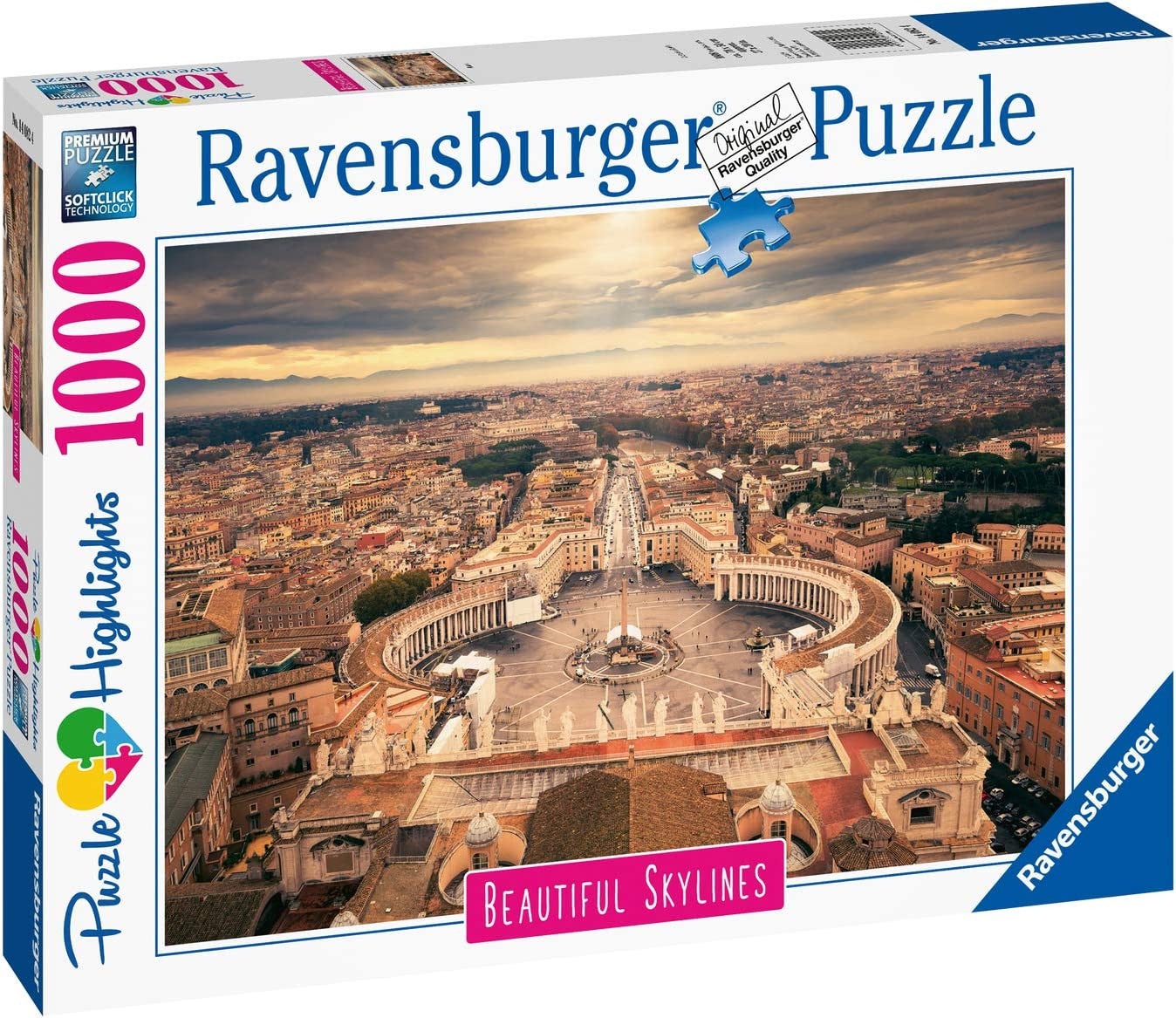 Rome puzzle 1000 pzas - ravensburger 14082