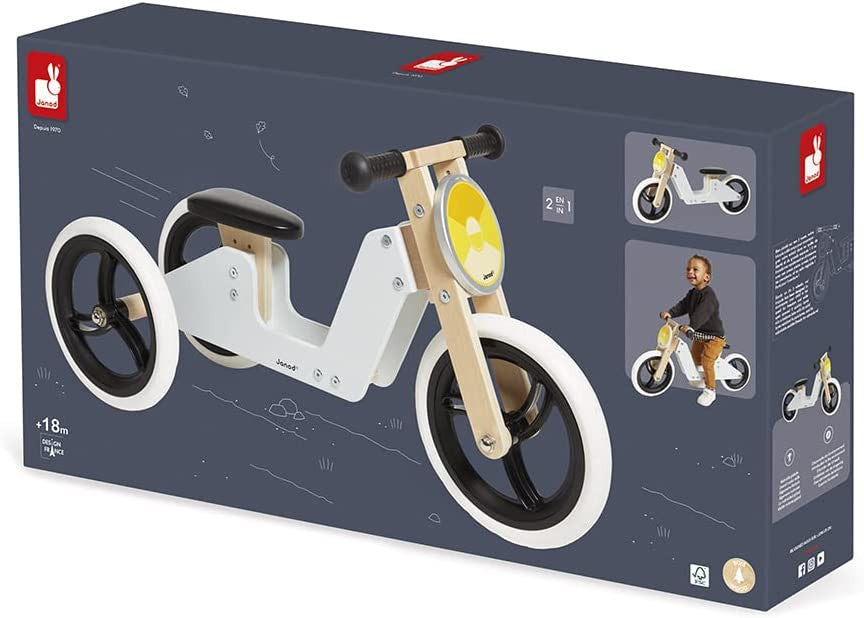 Triciclo 2 en 1 - Janod J03280