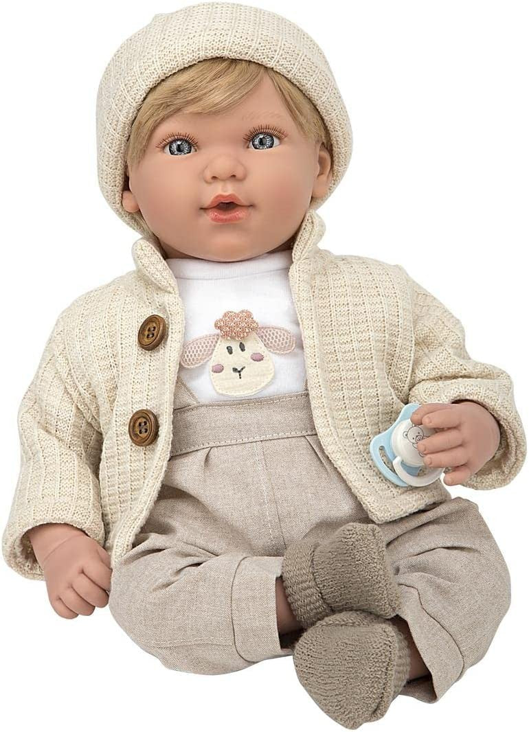 Muñeca elegance 45 cm iria beige - arias ar65316