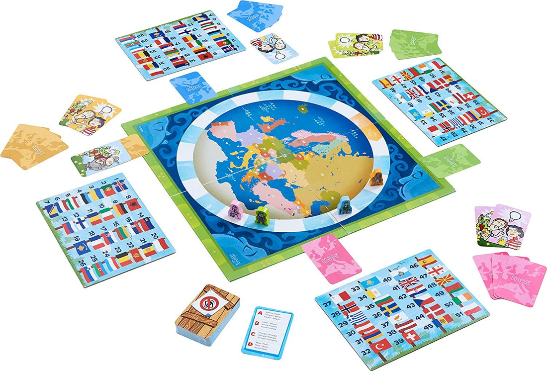 Juego de mesa los paises de Europa - Habermass H304535