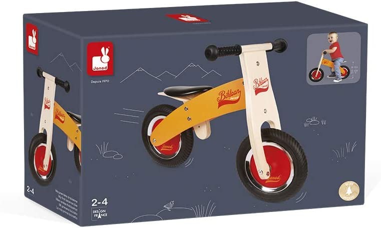 Little bikloon mi primera bicicleta sin pedales de madera - janod j03263