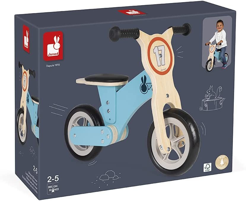 Bicicleta sin pedales Bikloon little racer - Janod J03285