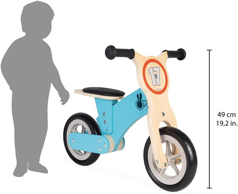 Bicicleta sin pedales Bikloon little racer - Janod J03285
