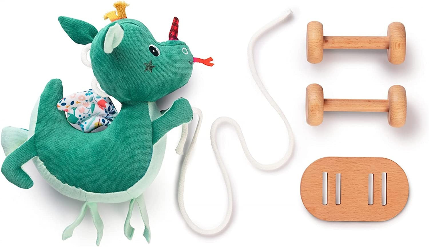 Peluche de tirar joe - lilliputiens 83329