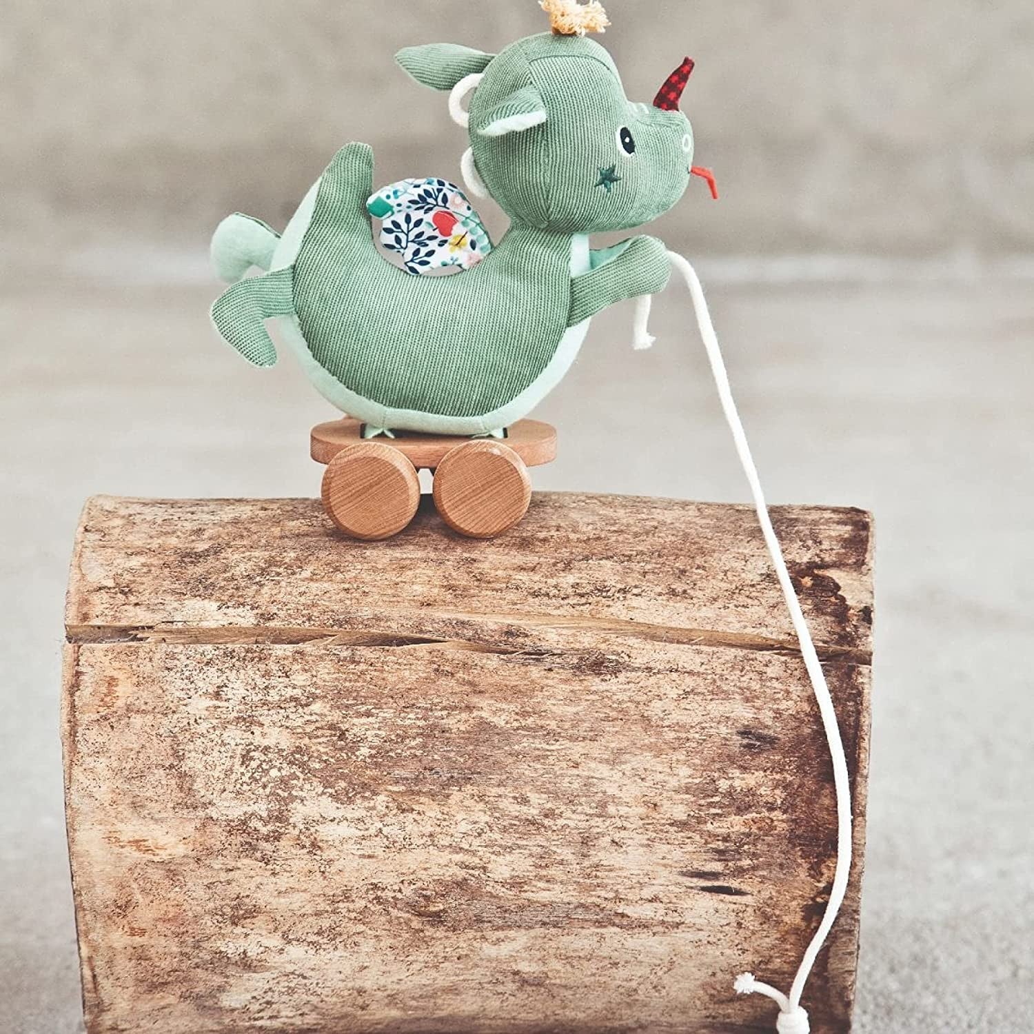 Peluche de tirar joe - lilliputiens 83329