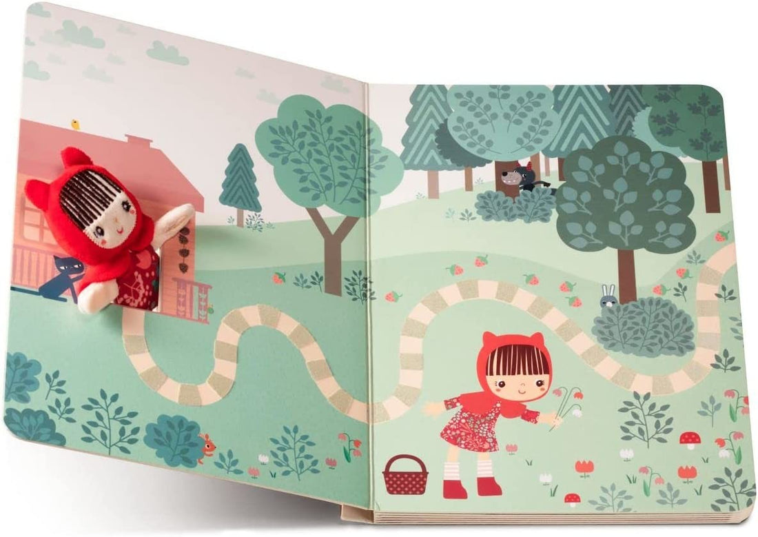 Libro de recorrido caperucita roja - lilliputiens 83409