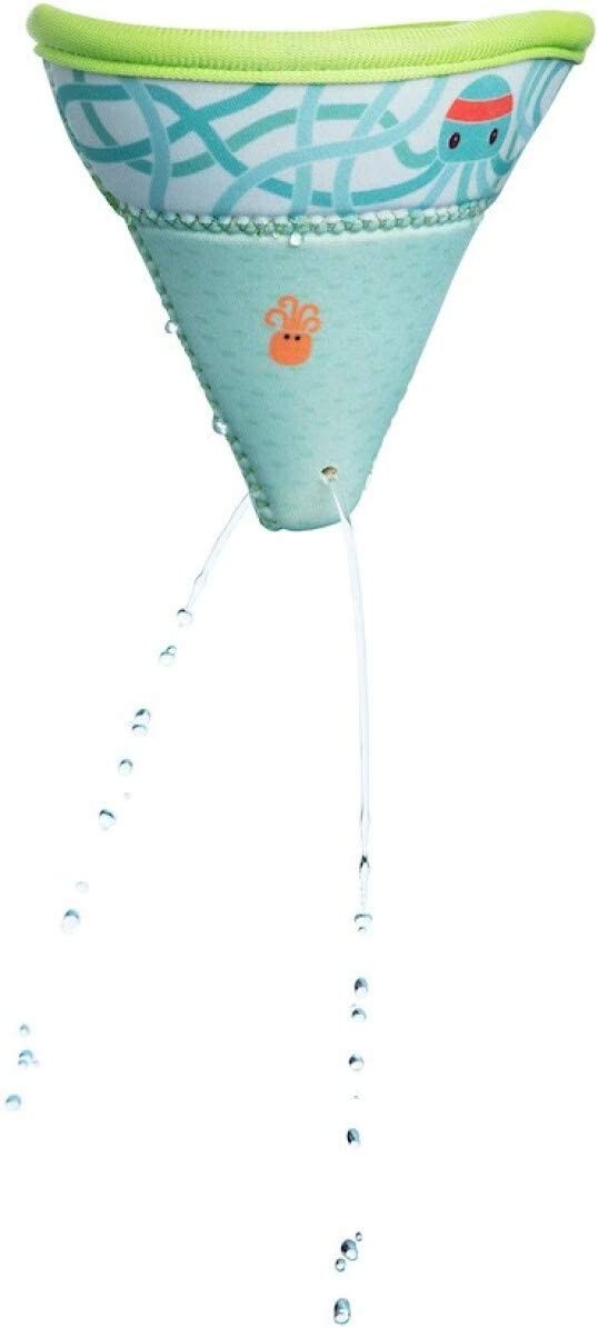 Juego de baño conviertolo en cono y aprende la diferencia de ducha gracias a sus distintos agujeros.