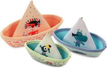 Juego de baño conviertolo en cono y aprende la diferencia de ducha gracias a sus distintos agujeros.